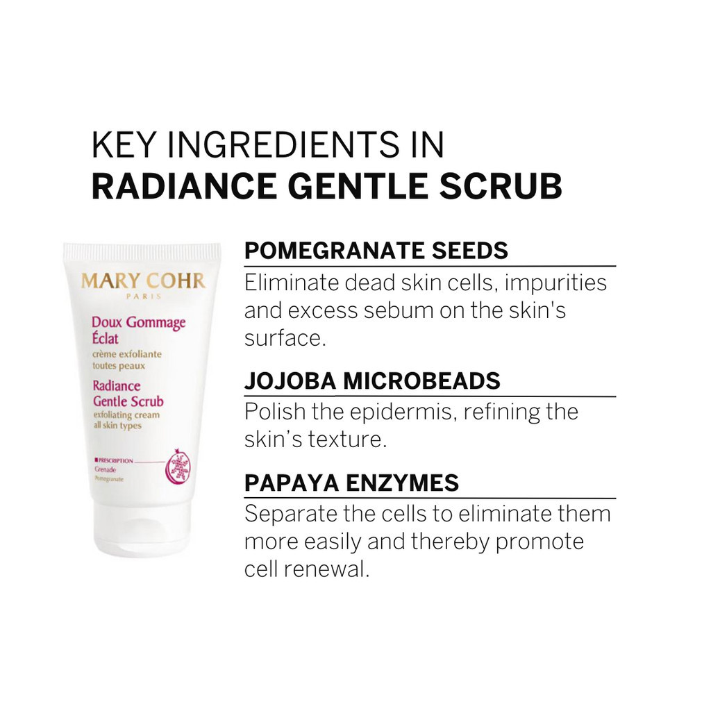 MARY COHR RADIANCE GENTLE SCRUB 15ML (TRAVEL) - Image 2